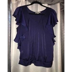 Black Rainn blue blouse